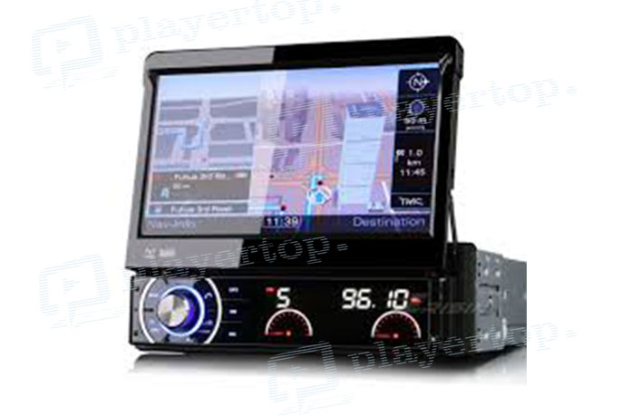Autoradio GPS avec écran motorisé